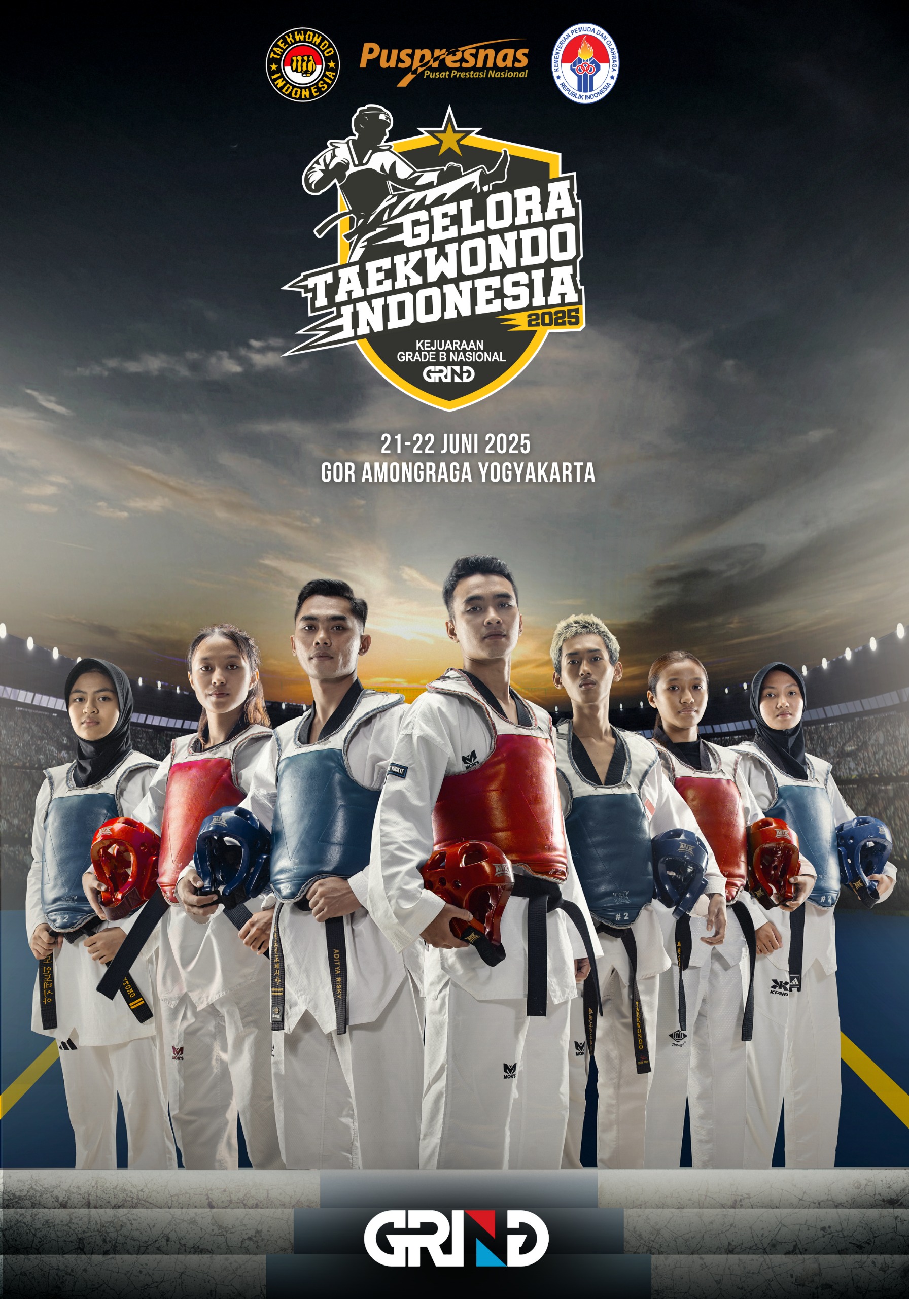 Panggung Juara Taekwondo Indonesia Taekwondo Indonesia Dojang brgtckediri